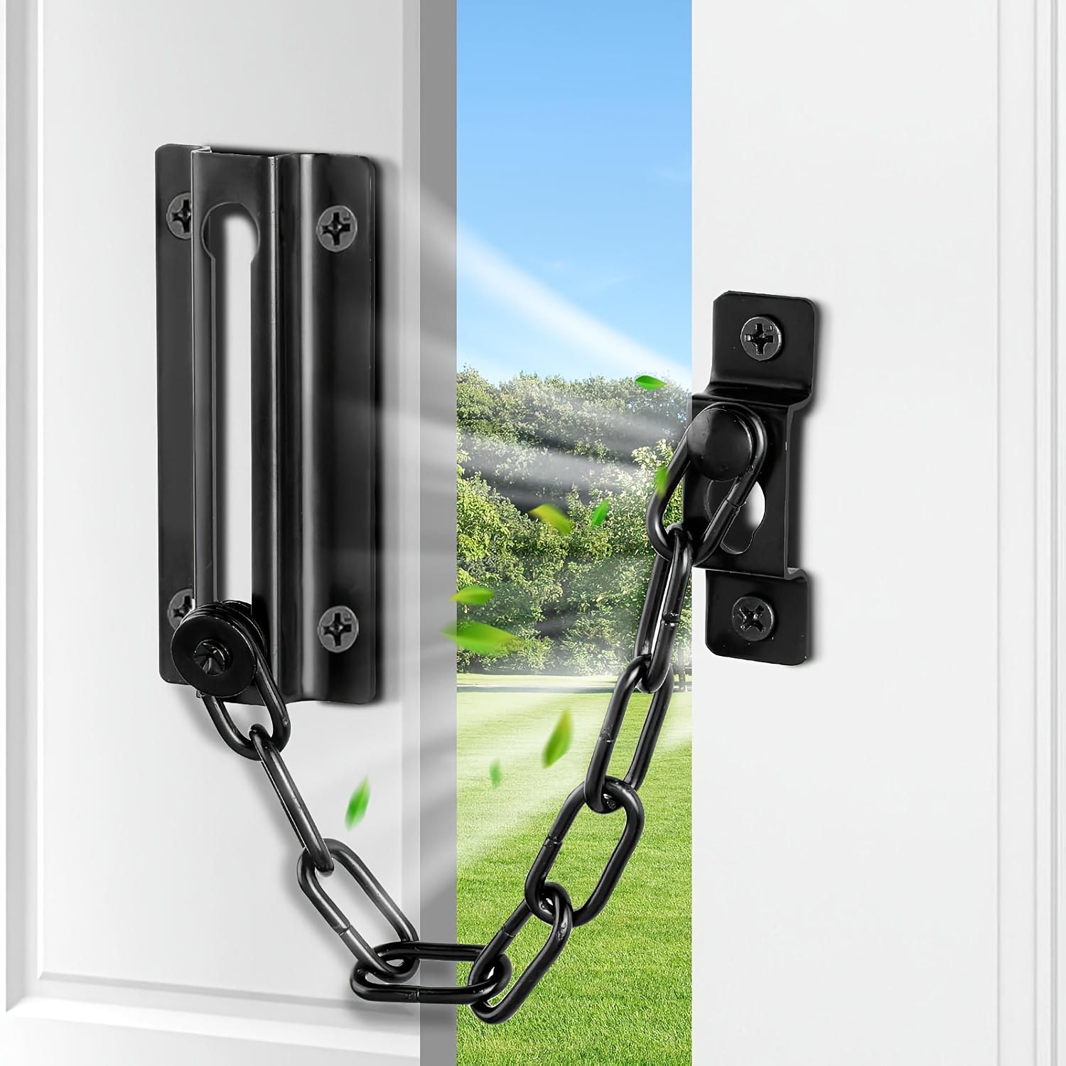 2-pack deurkettingslot zwart,  - Security Chain Door recensie en prijs